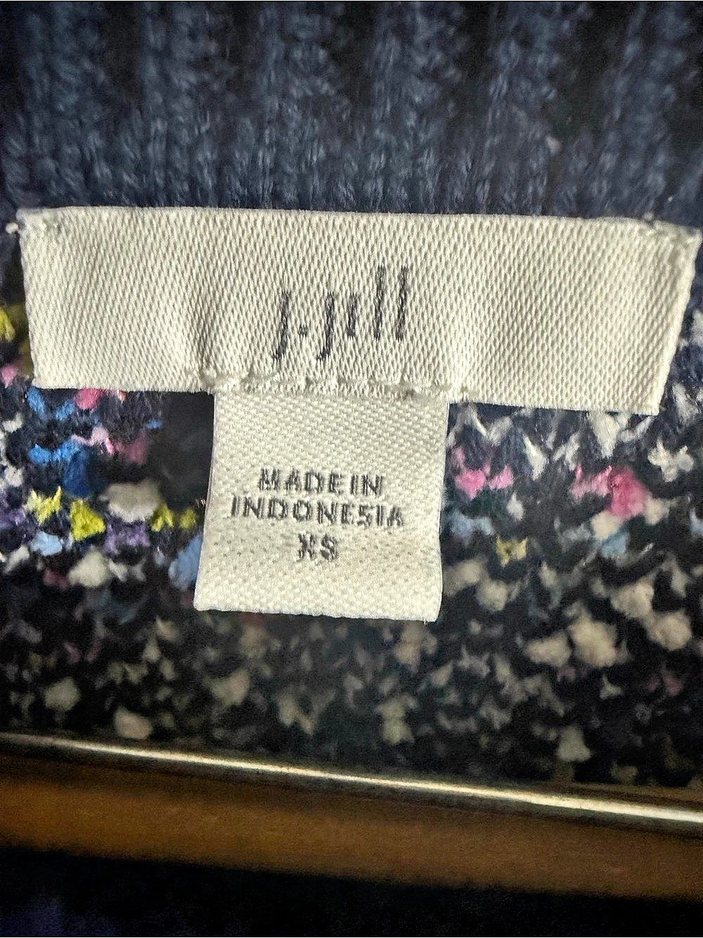 J.Jill Embroidered Snowflake Sweater Snowflake Crewneck Sweater XS - Picture 3 of 8